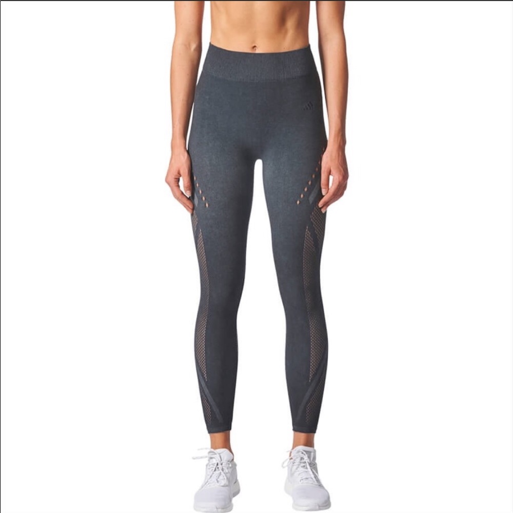 ADIDAS WARP KNIT LEGGINGS - MEDIUM
